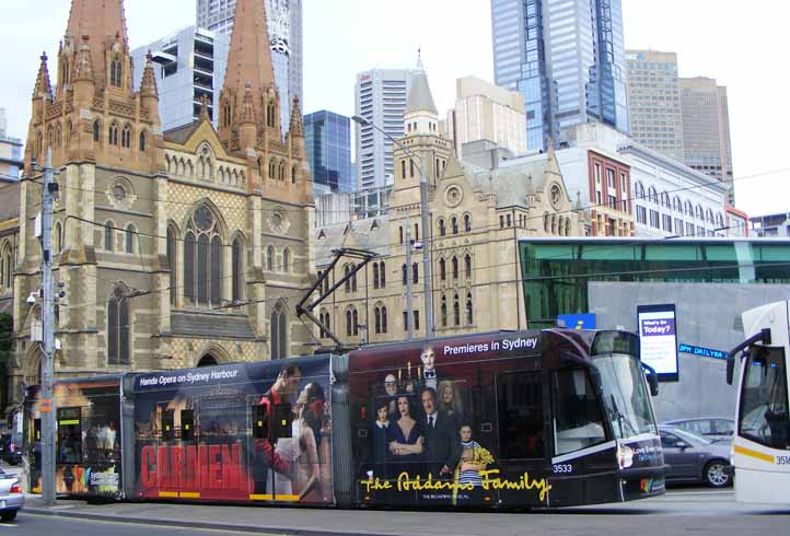 Yarra Tram Combino Sydney Addams Family 3533